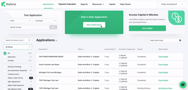 Payment Calculator Example